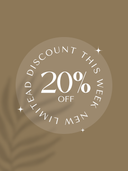 BLACK FRIDAY 20% OFF