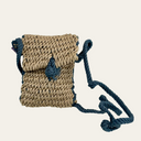 The Micro Trip Bag Camel/Denim