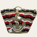 Nissi Woven Bag Marinière